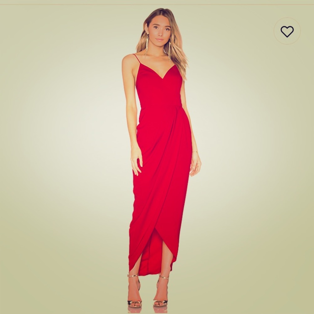 Cocktail draped dress - NEW WITH TAGS
